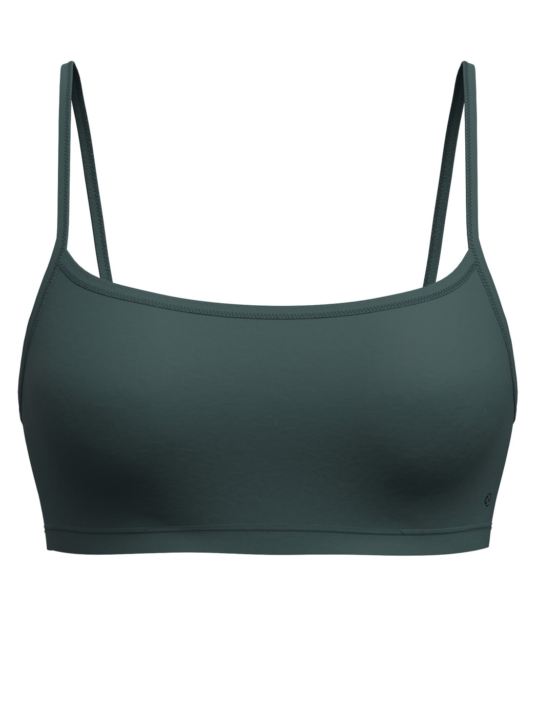 Damen - Bustier aus Polyamid in Grün, Einfarbig aus Serie Sleek Skin von CALIDA