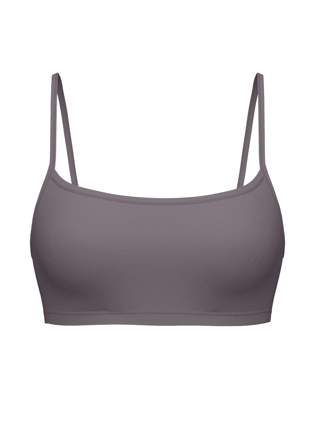 Women - Bustier made of Polyamide in Brown, Unicoloured, from the Sleek Skin series by CALIDA