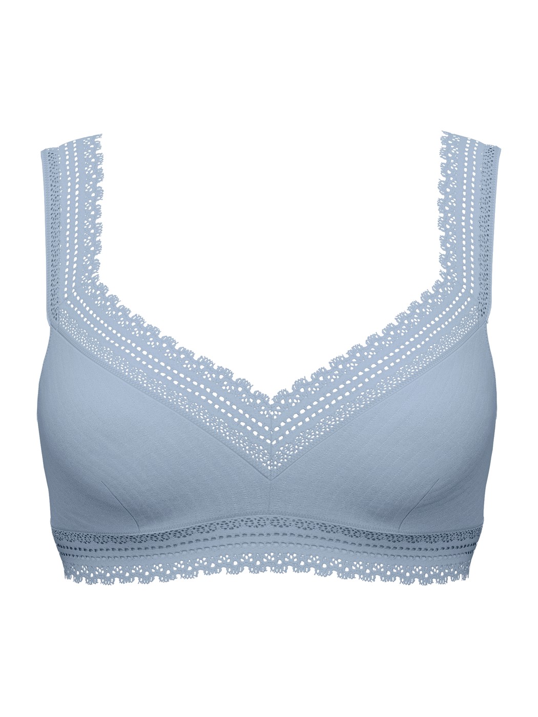 Women - Soft bra made of Modal in Blue, Lace, from the Etude Ajours series by CALIDA