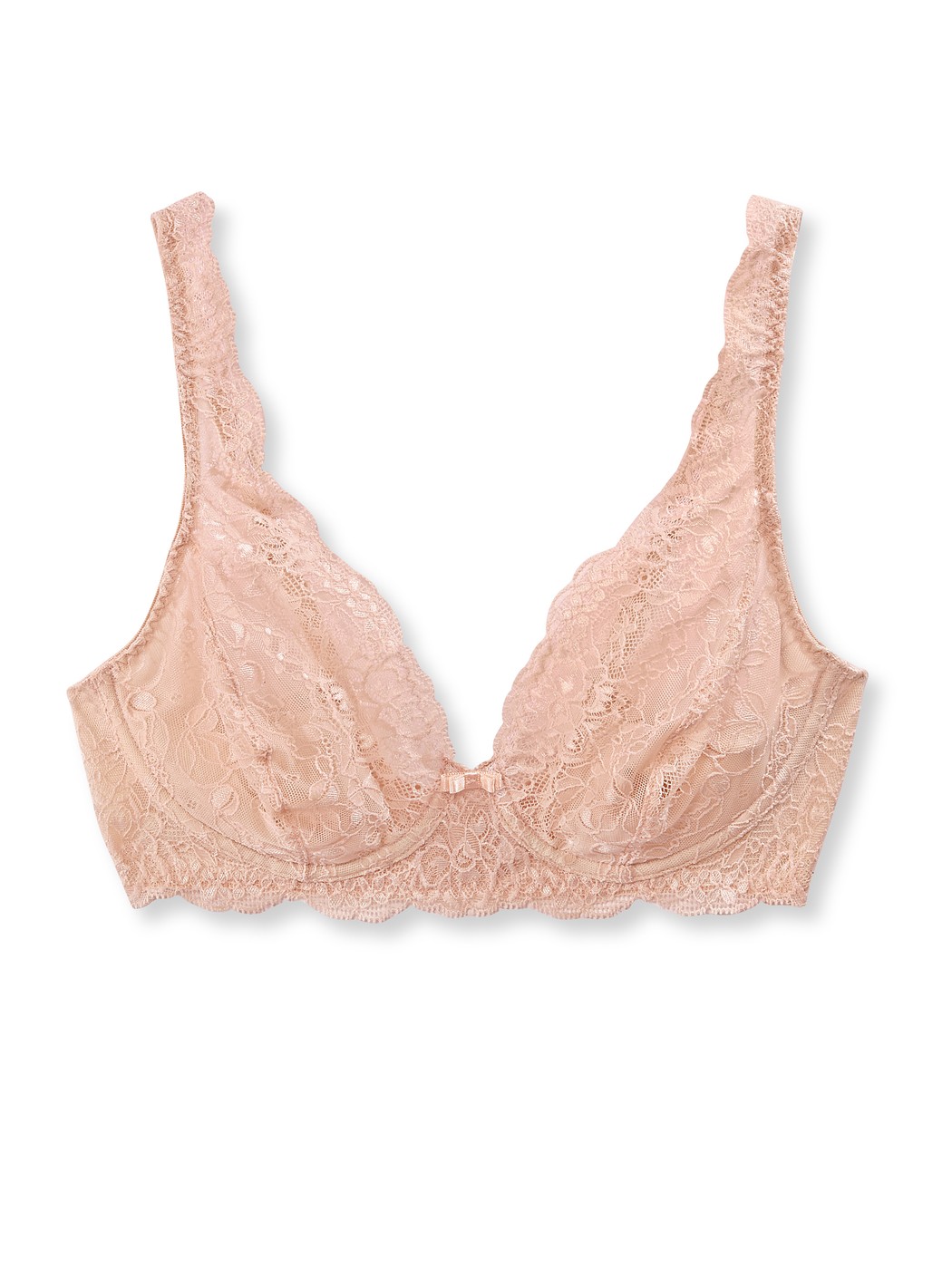 Lace bra without underwire