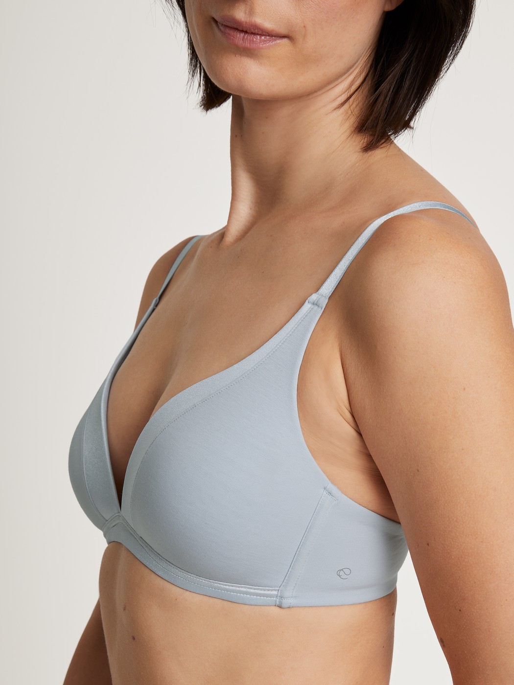 Triangle bra with padding