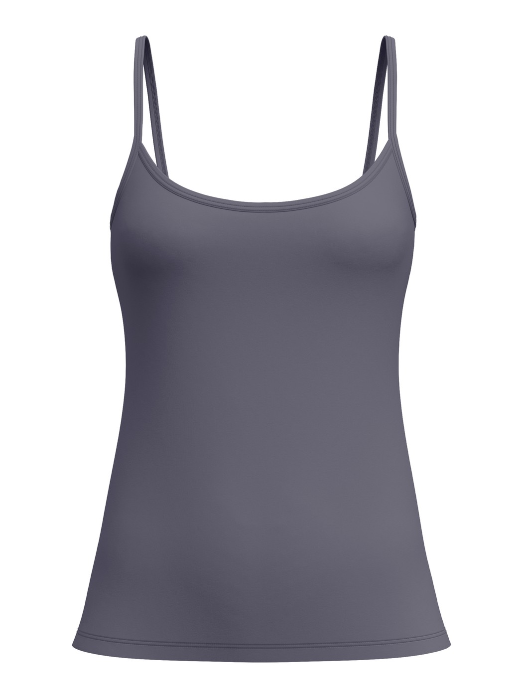 Women - Spaghetti top made of Cotton in Grey, Unicoloured, from the Essential Cotton series by CALIDA