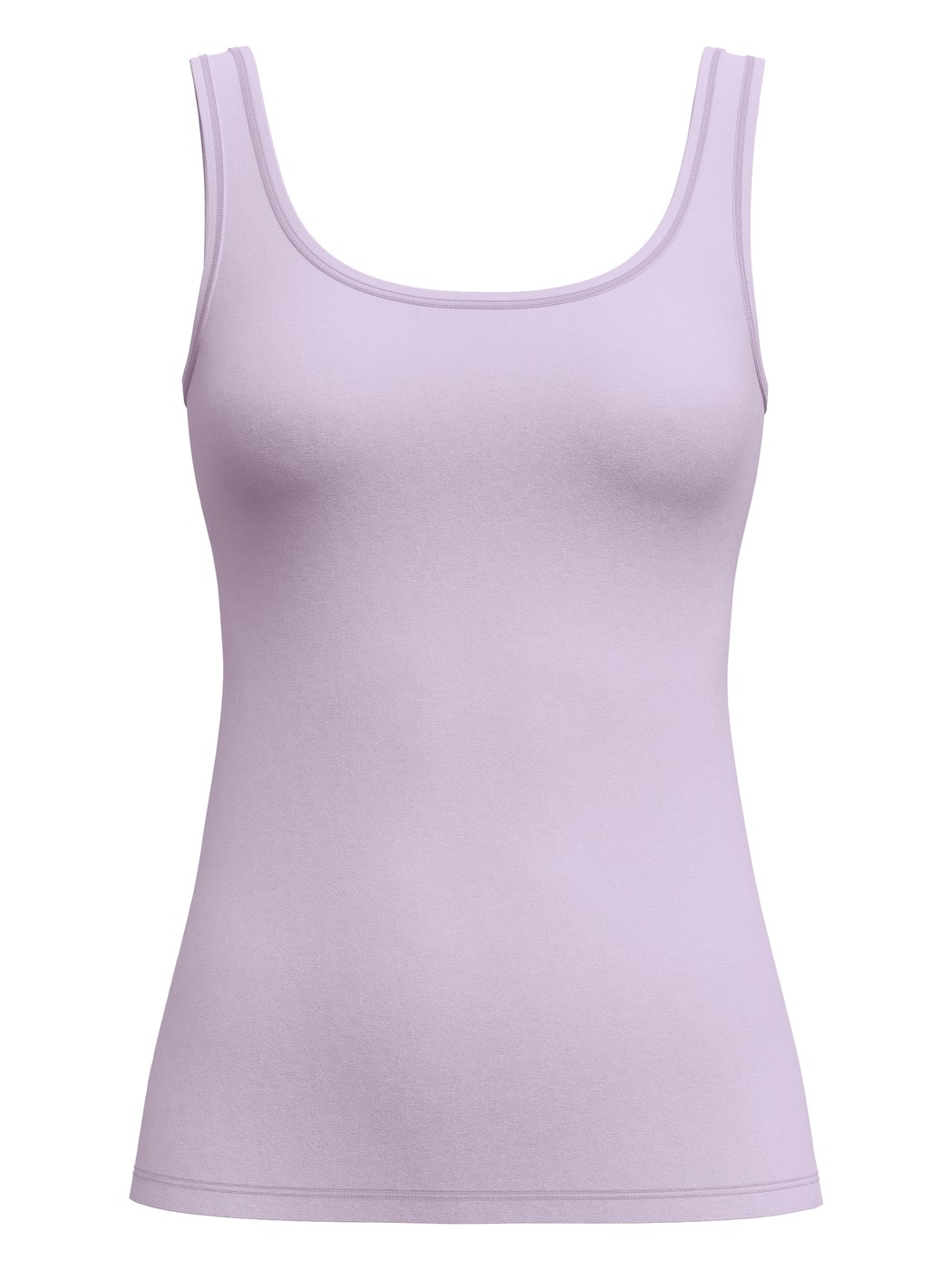 Damen - Tank-Top aus Baumwolle in Violett, Einfarbig aus Serie Natural Comfort von CALIDA