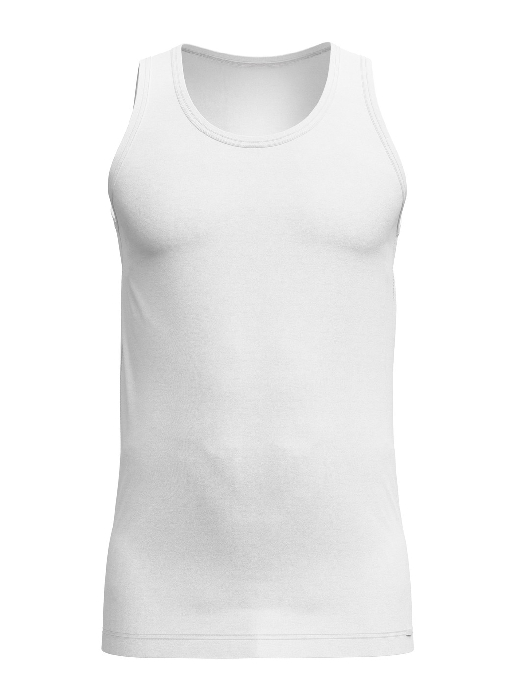 Men - Tank-Top made of Lyocell in White, Unicoloured, from the Focus series by CALIDA