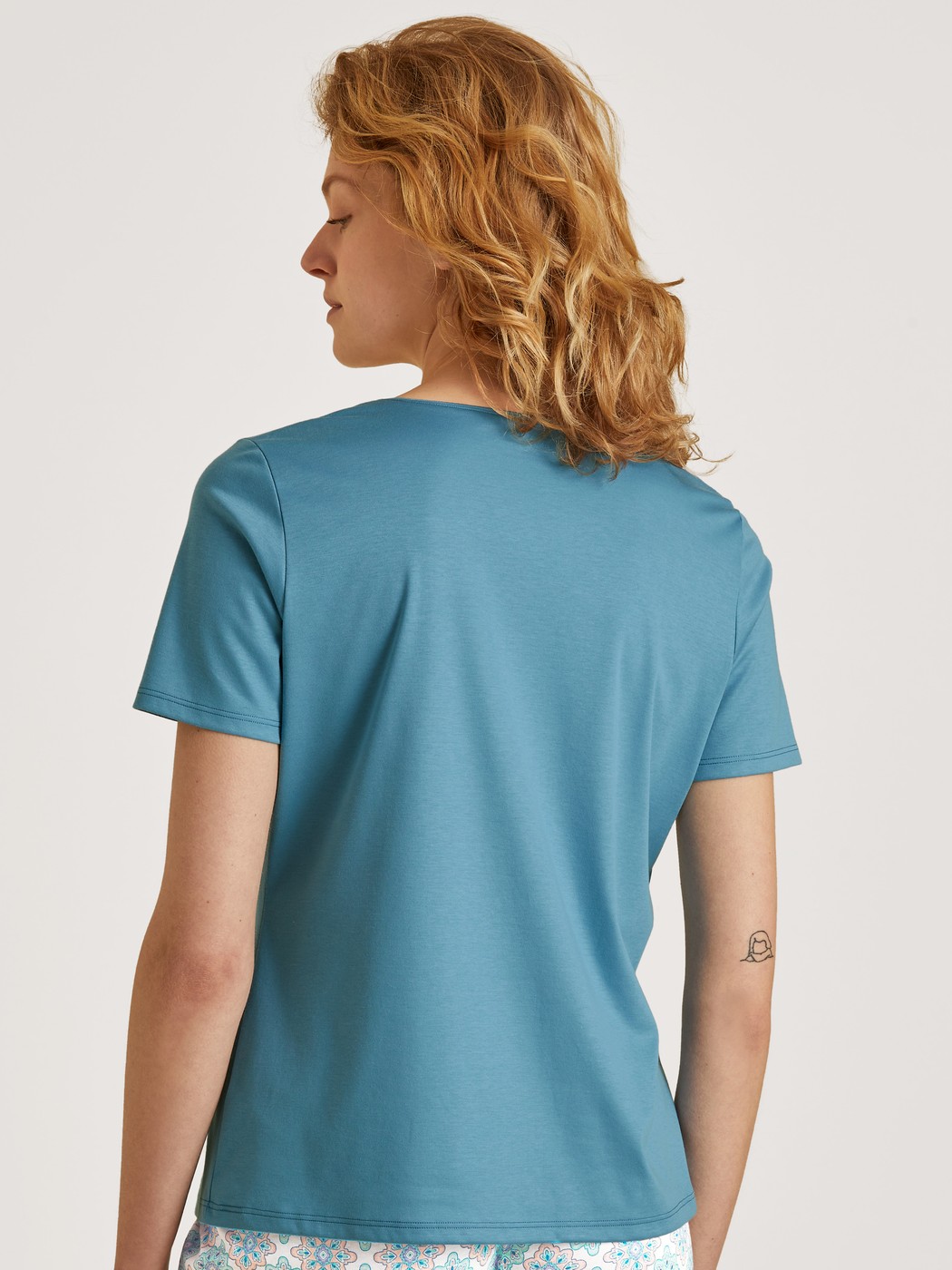 Kurzarm-Shirt, V-Neck