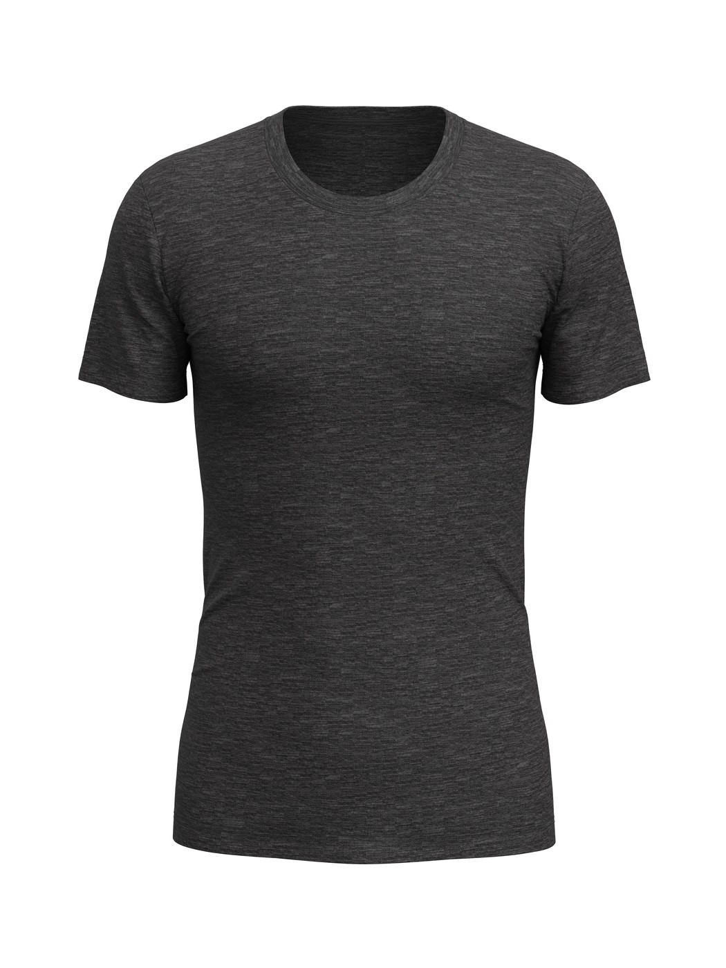 Uomo - T-shirt in Lana di colore Grigio, Tinta unita, della serie Wool & Silk di CALIDA