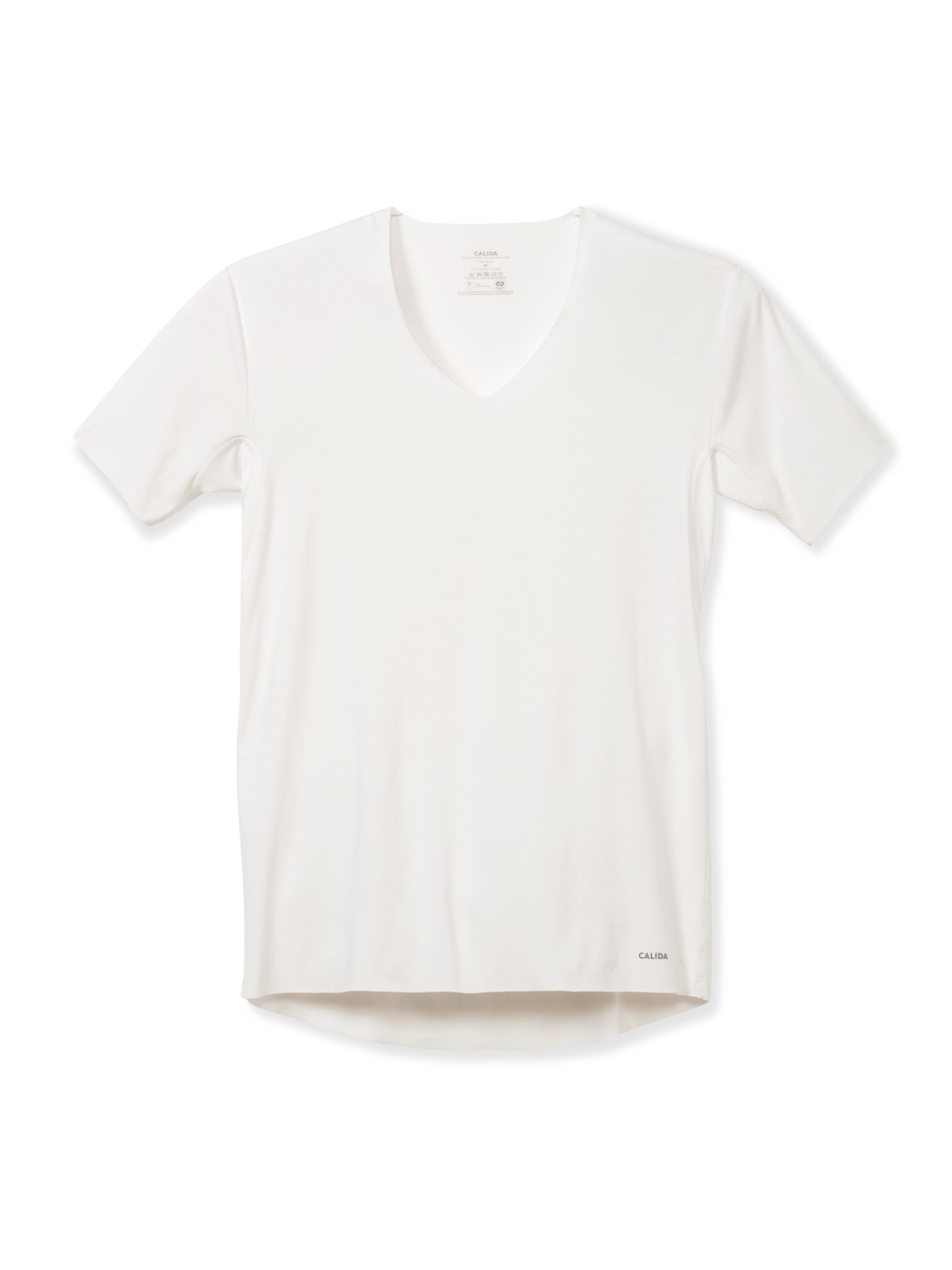 T-Shirt mit Clean Cut, V-Neck, Cradle to Cradle Certified®