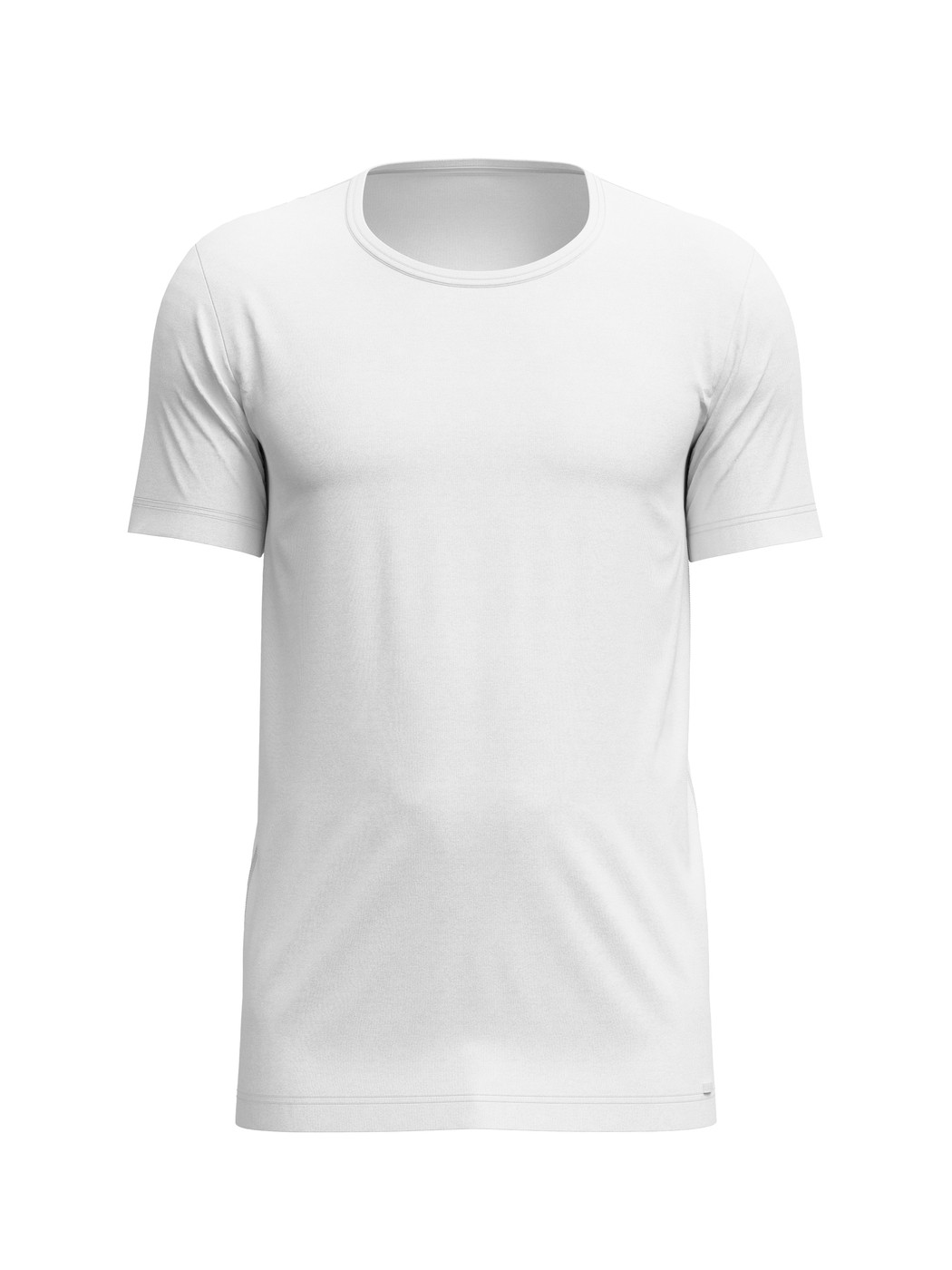 Men - T-Shirt made of Lyocell in White, Unicoloured, from the Focus series by CALIDA
