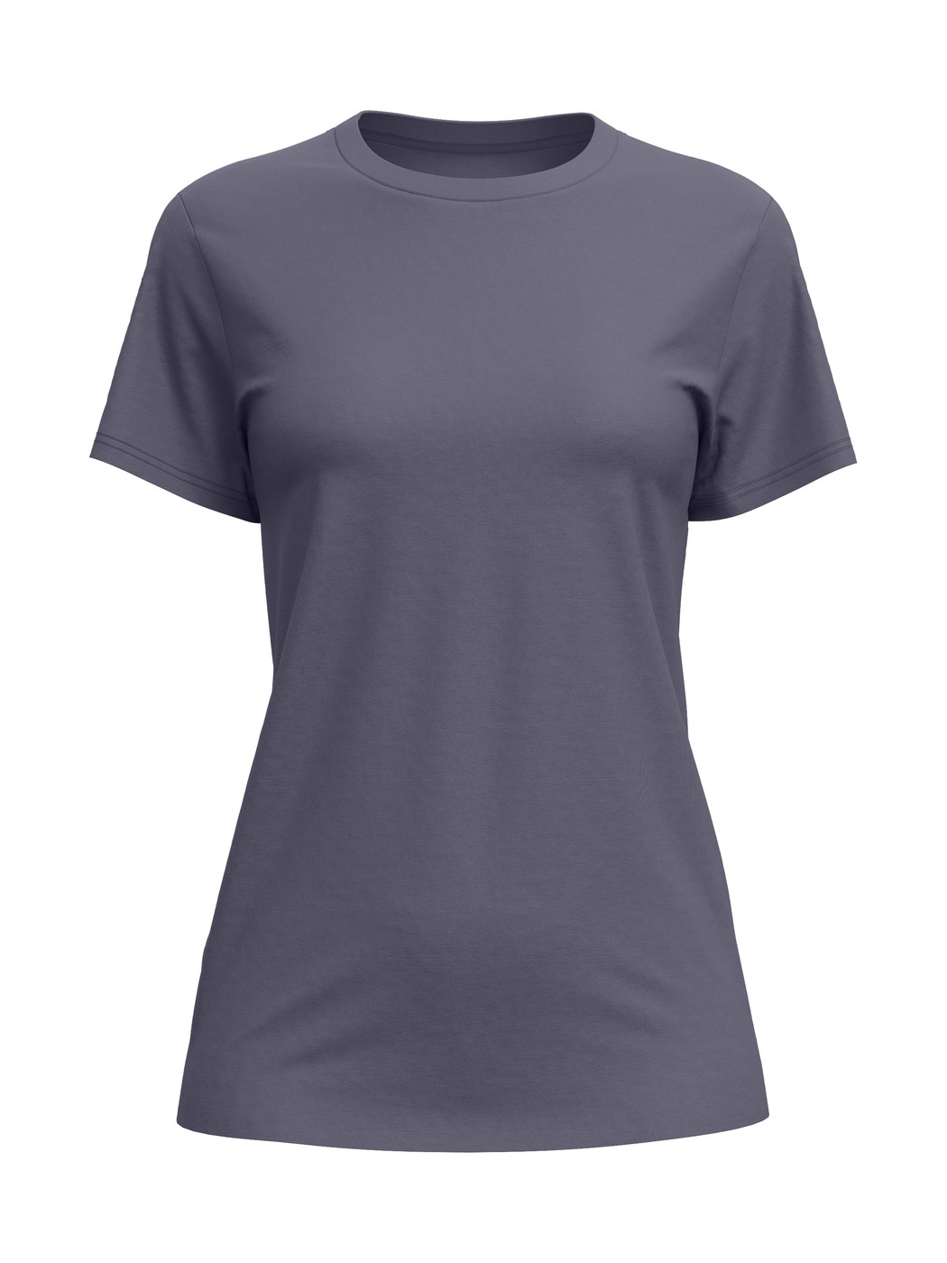 Femme - T-shirt à manches courtes en Modal de couleur Gris, Unicolore, de la série Natural Skin de CALIDA
