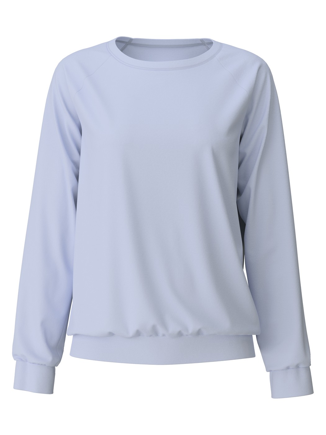 Long-sleeve shirt, raglan sleeves