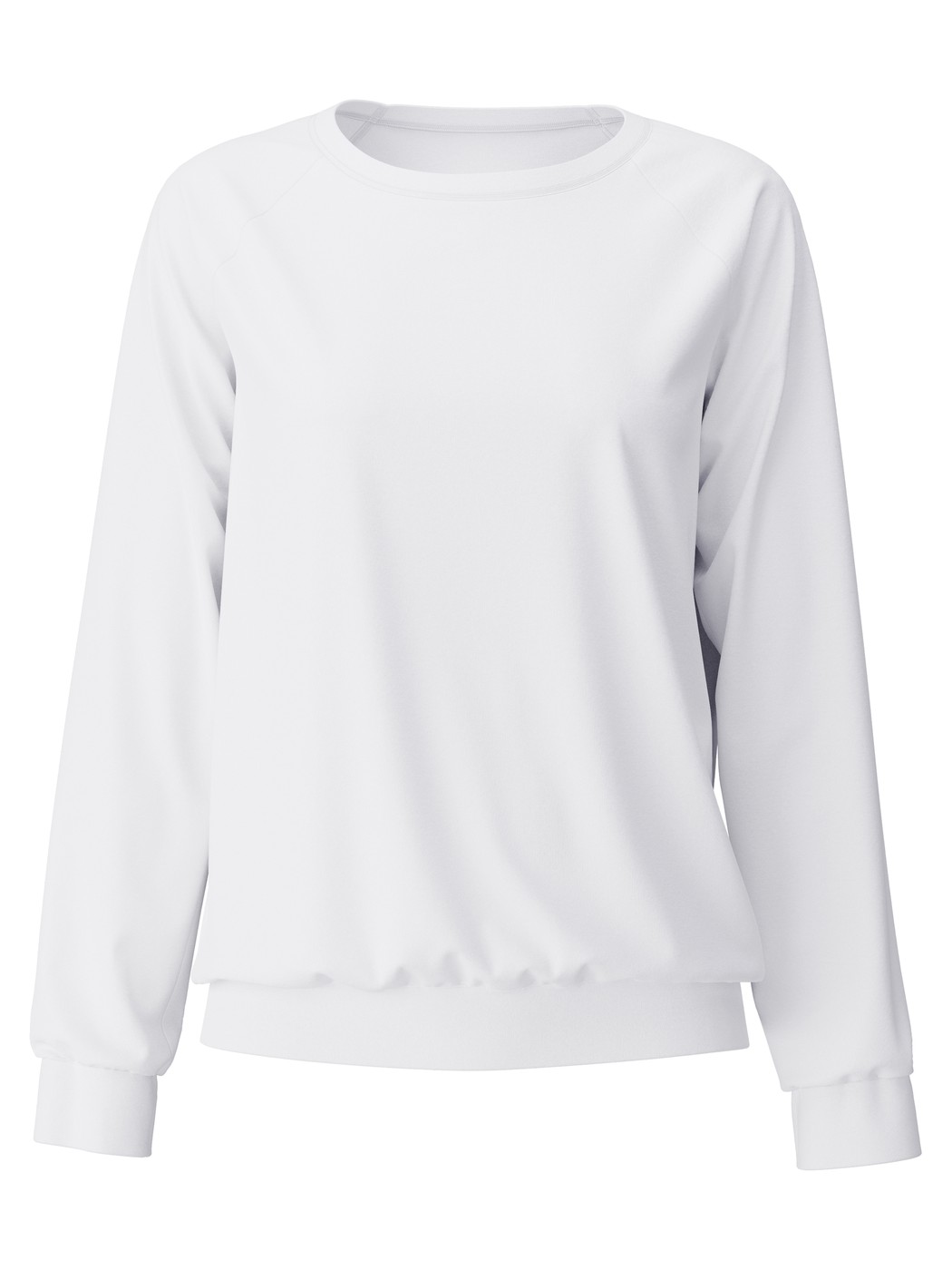 Long-sleeve shirt, raglan sleeves