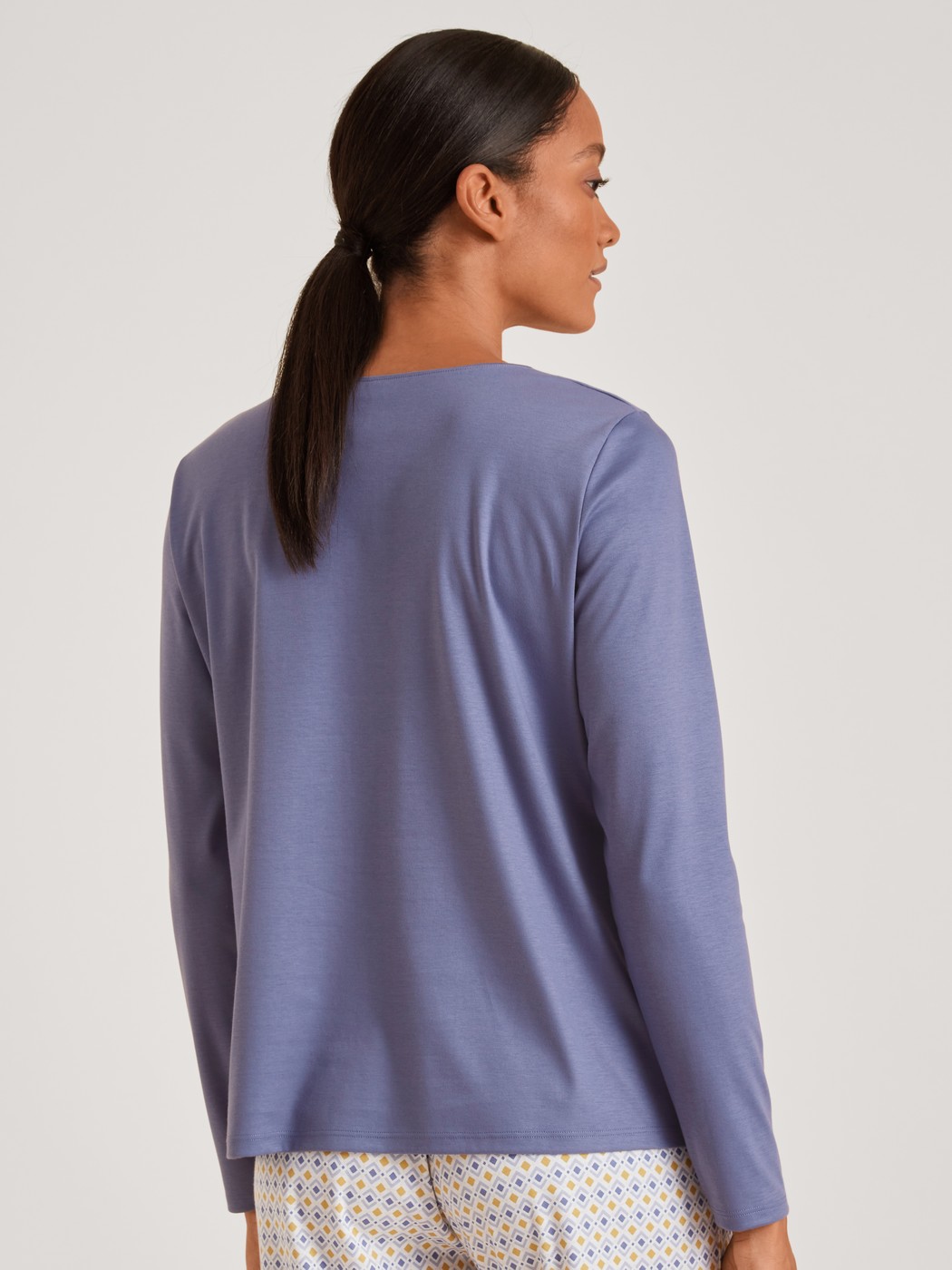 Langarm-Shirt, V-Neck