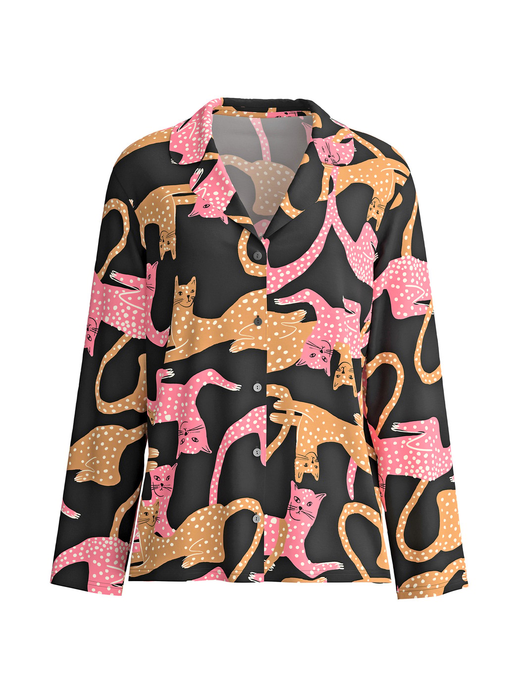 Women -  made of Modal in Black, Motif, from the Sleep Over M&M series by CALIDA
