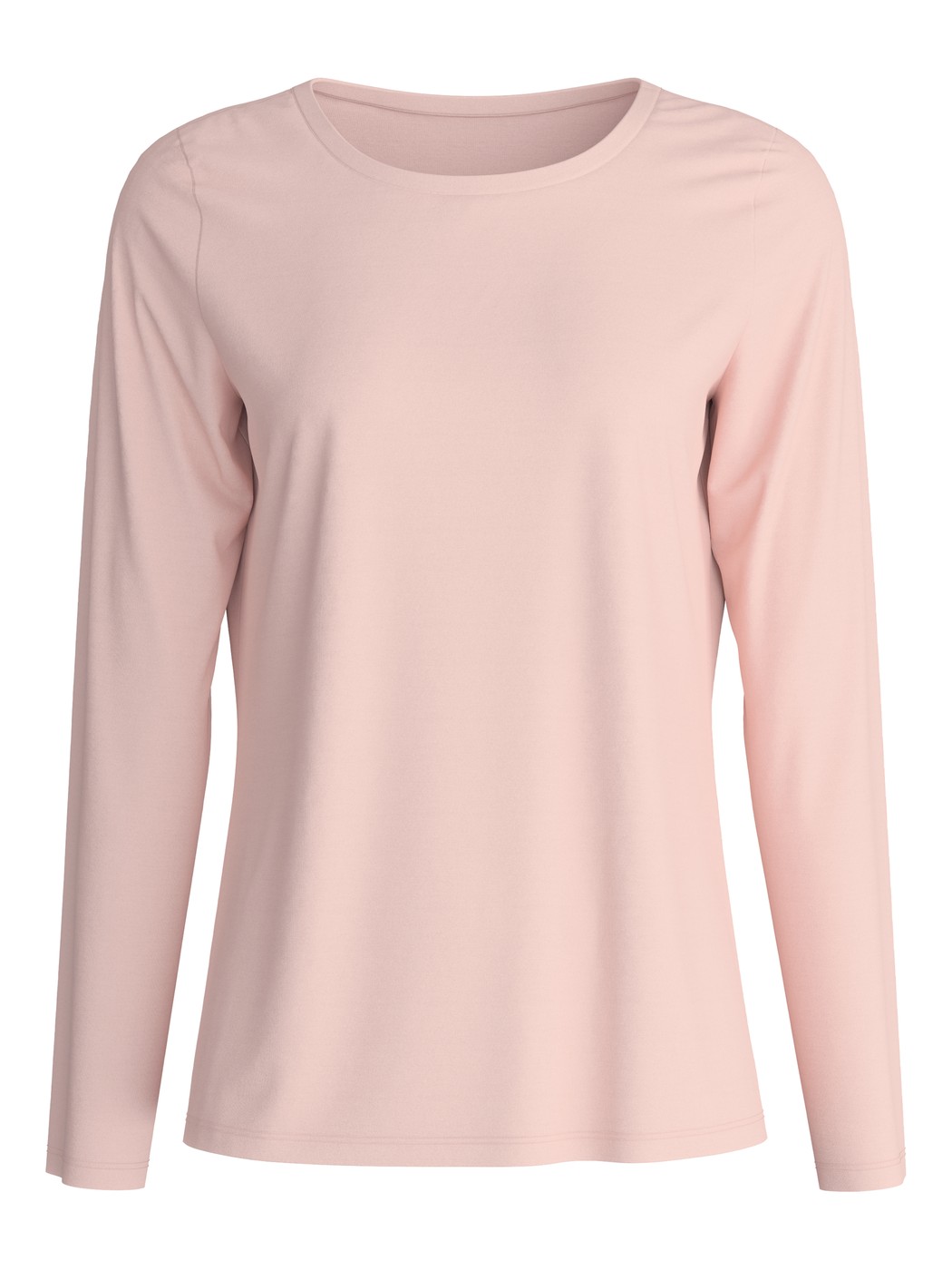 Damen - Langarm-Shirt aus Modal in Rosa, Einfarbig aus Serie Favourites Seduction von CALIDA
