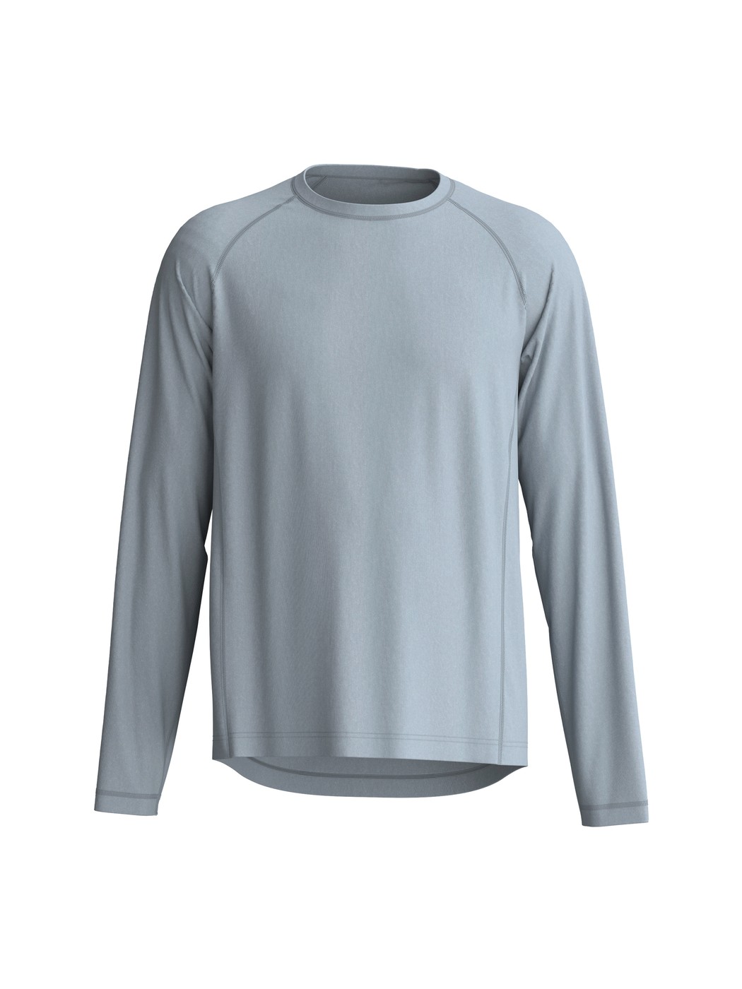 Herren - Langarm-Shirt aus Lyocell in Grau, Einfarbig aus Serie DSW Warming von CALIDA