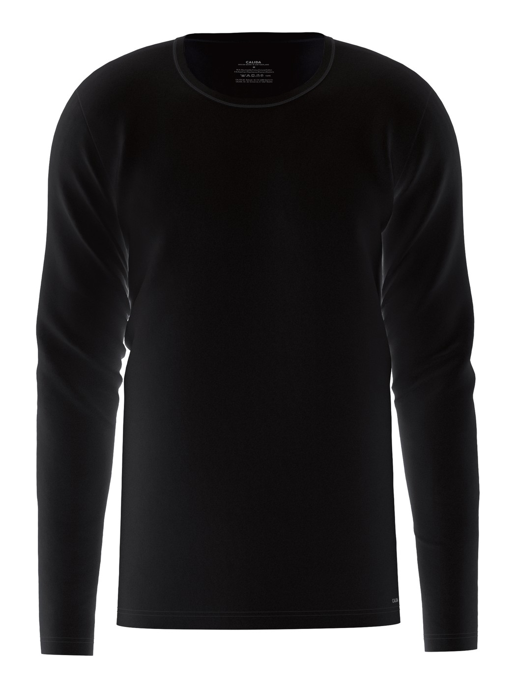 Calida Men's Cotton Code T-Shirt: Maglietta Uomo A Maniche Corte In Puro Cotone, Scollo A V, Jersey Di Alta Qualità
