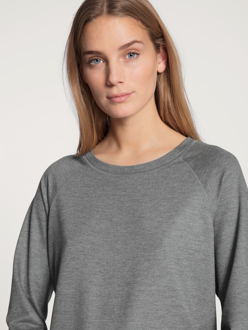 Shirt long sleeve, french terry