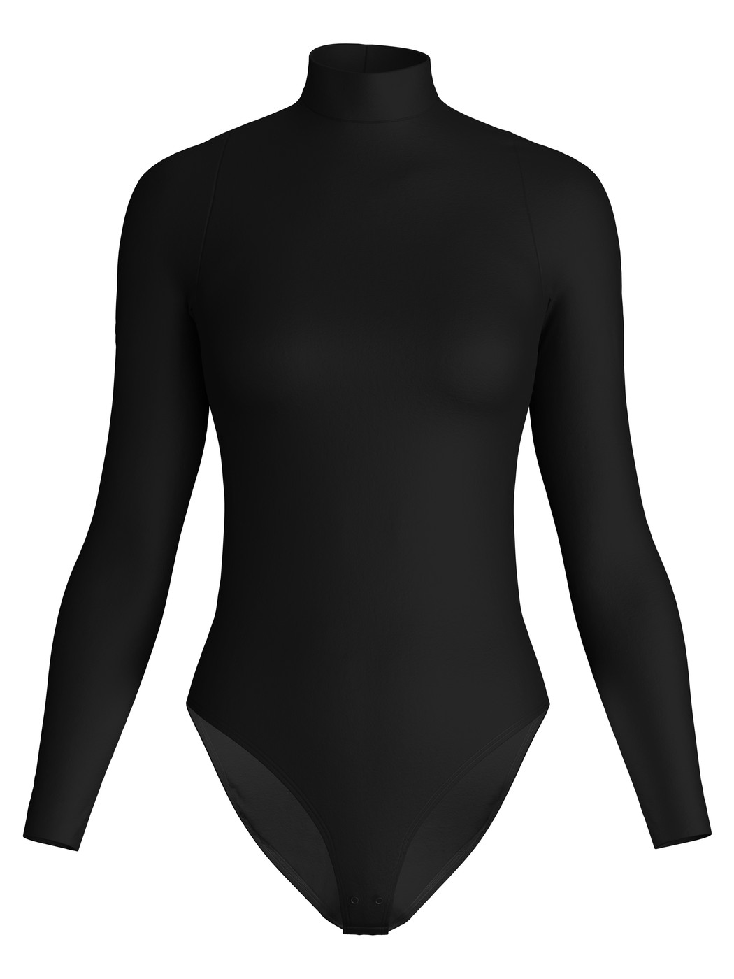 Women - Shapewear longsleeve Body made of Polyamide in Black, Unicoloured, from the Seamless Shape series by CALIDA