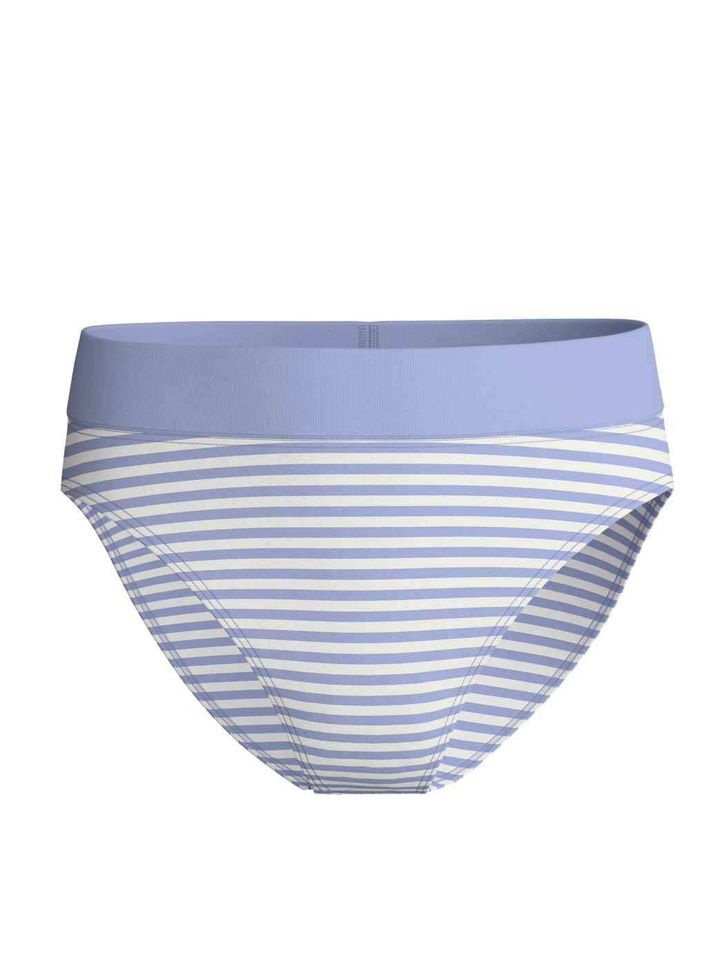 Women - Brief, high waist made of Cotton in Blue, Striped, from the EDITION 85 series by CALIDA