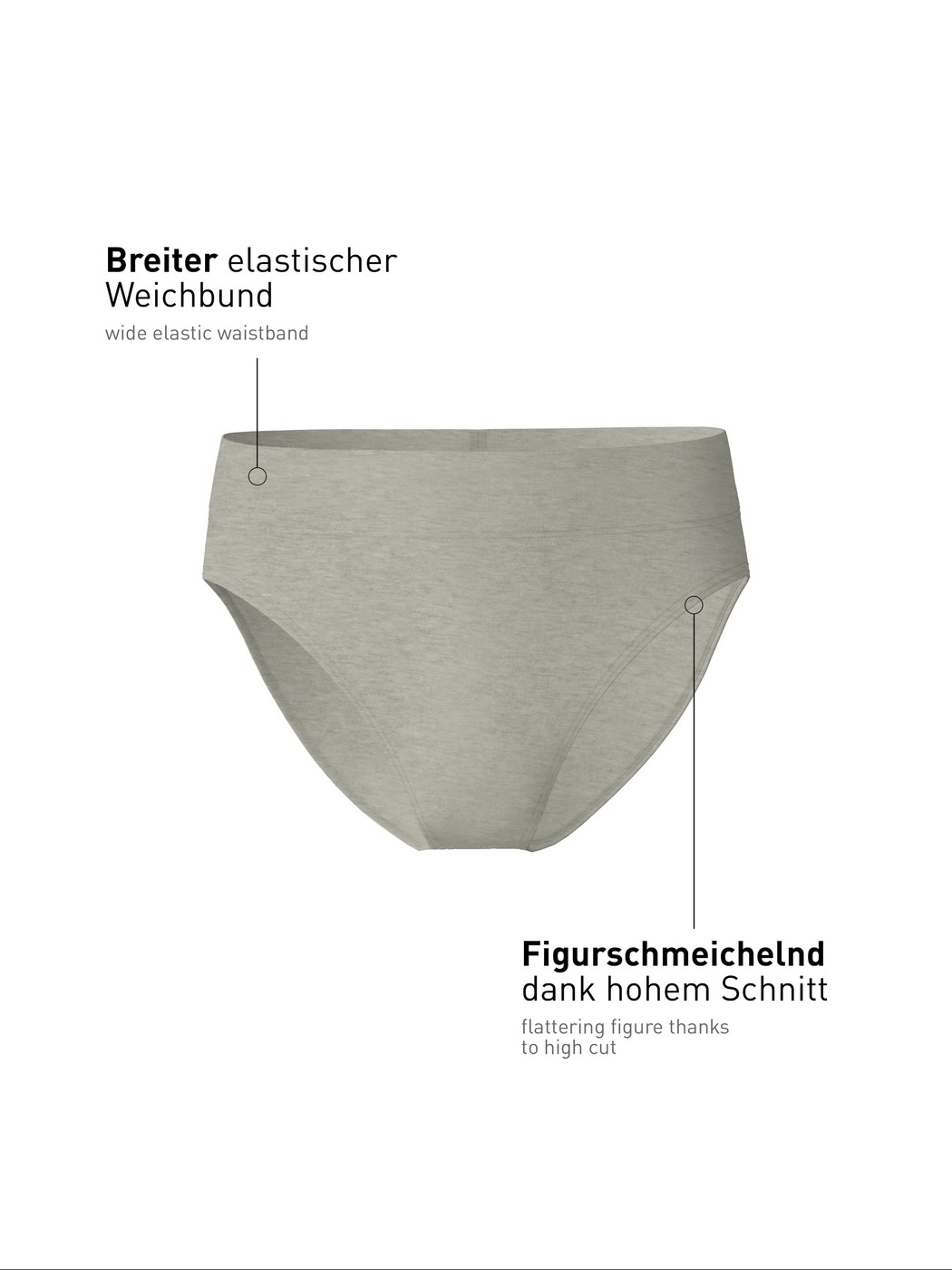 Brief, high waist