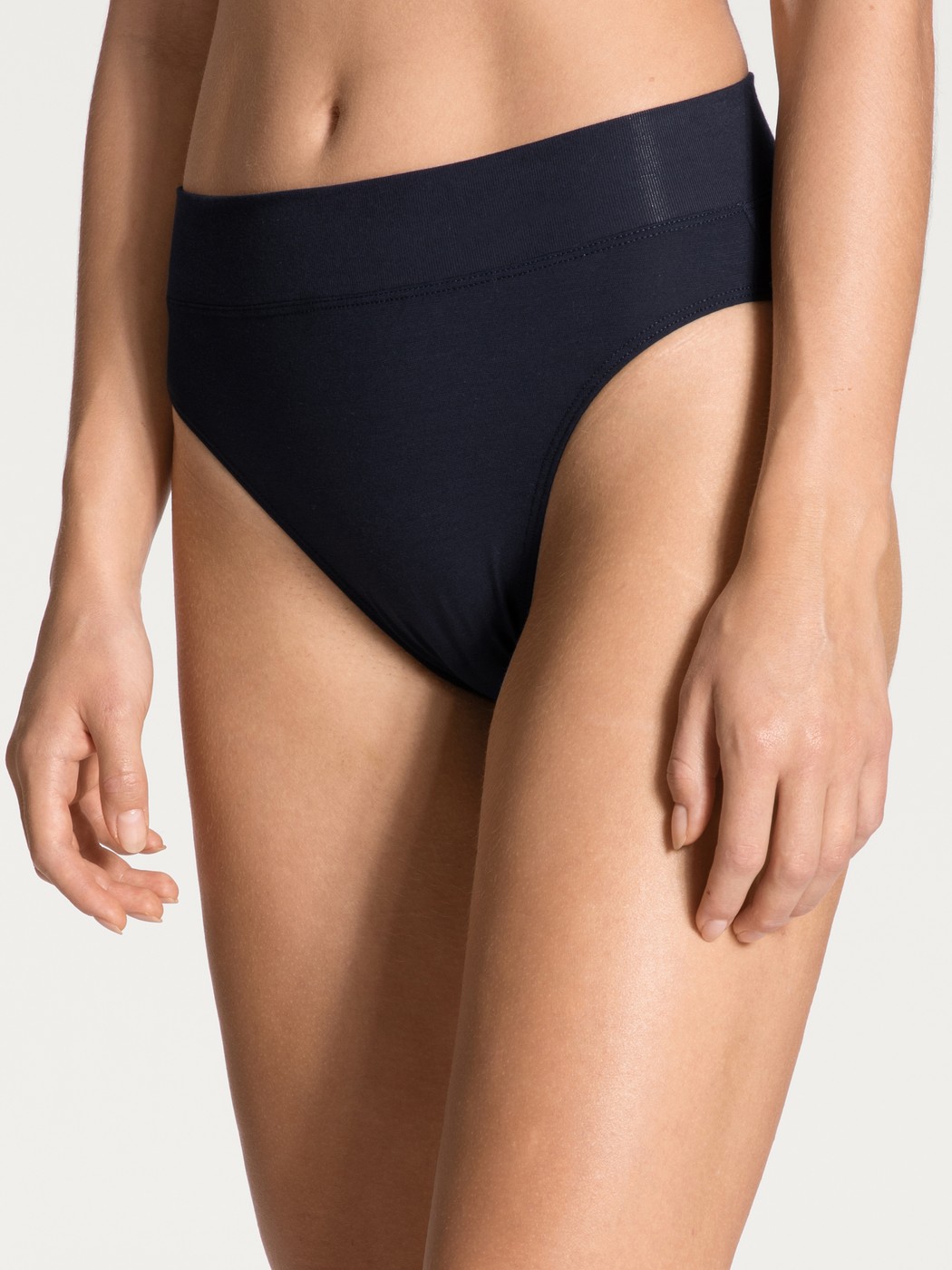Brief with soft waistband in double pack, high waist