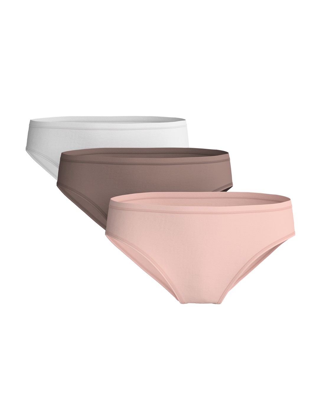Donna - Slip, set da 3 in Poliammide di colore Marrone, Tinta unita, della serie Eco Sense Special di CALIDA