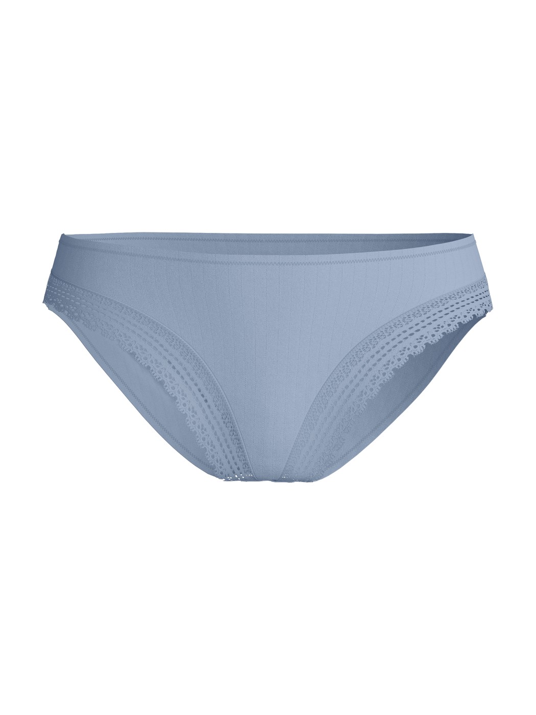 Donna - Slip in Modal di colore Blu, Pizzo, della serie Etude Ajours di CALIDA