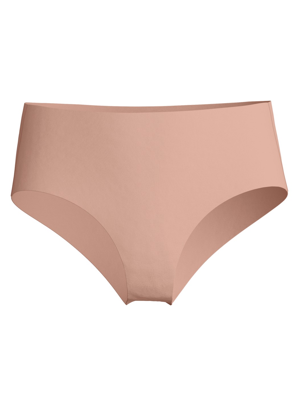 Damen - Seamless-Midi-Slip aus Modal in Braun, Einfarbig aus Serie Natural Skin von CALIDA