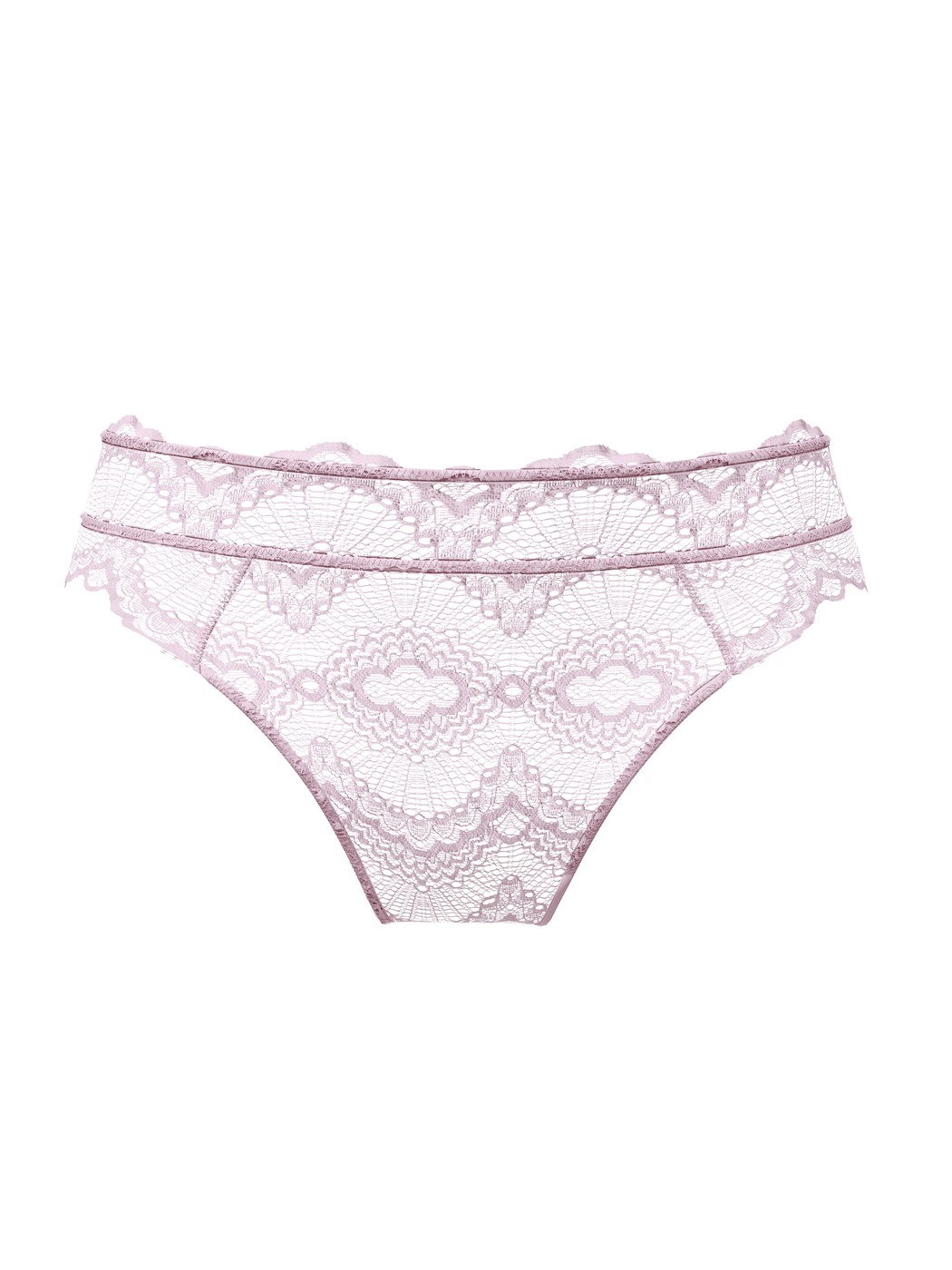 Women - Brief, high waist made of Polyamide in Purple, Lace, from the Love Lace series by CALIDA