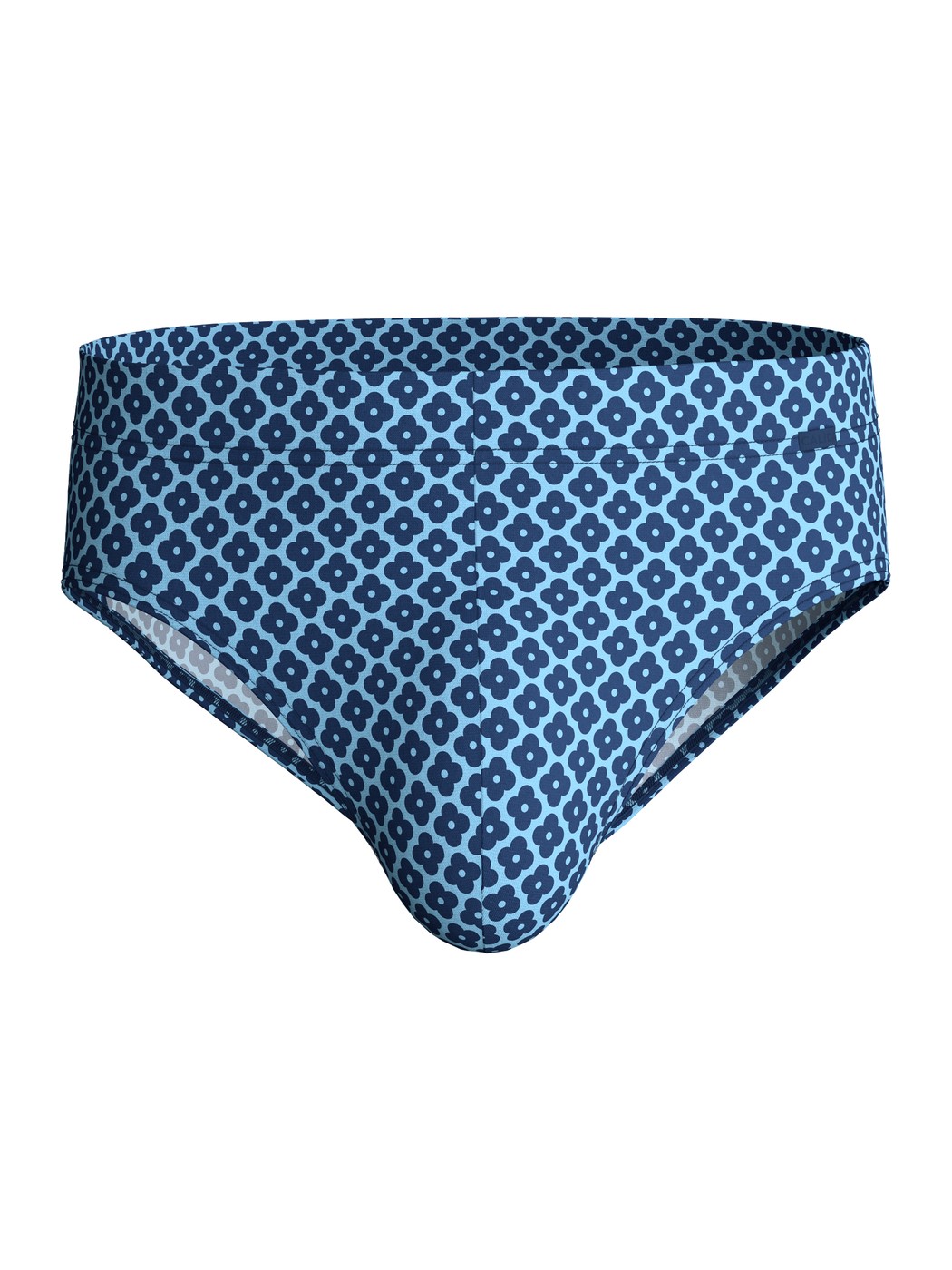 Herren - Slip aus Lyocell in Blau, Gemustert aus Serie Focus Trend von CALIDA