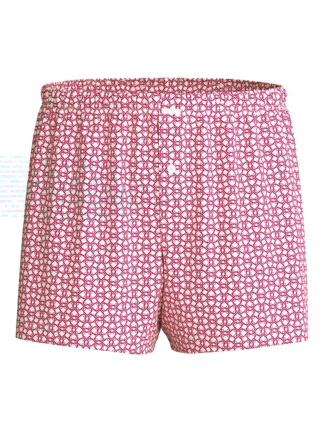 Men - Boxer shorts made of Cotton in Red, Patterned, from the Valentine series by CALIDA