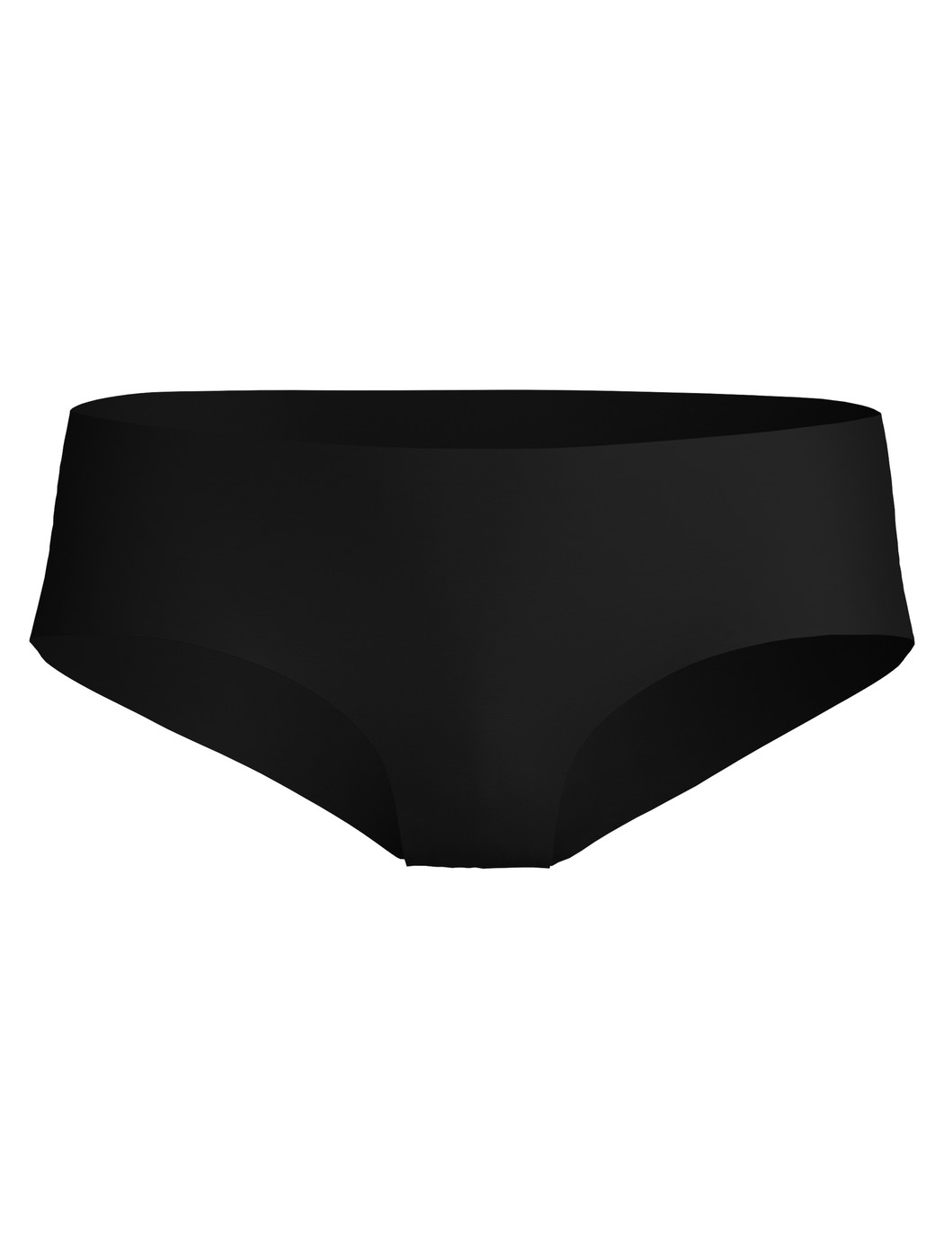 Donna - Slip a vita bassa invisibile Clean-Cut in Poliammide di colore Nero, Tinta unita, della serie Sleek Skin di CALIDA