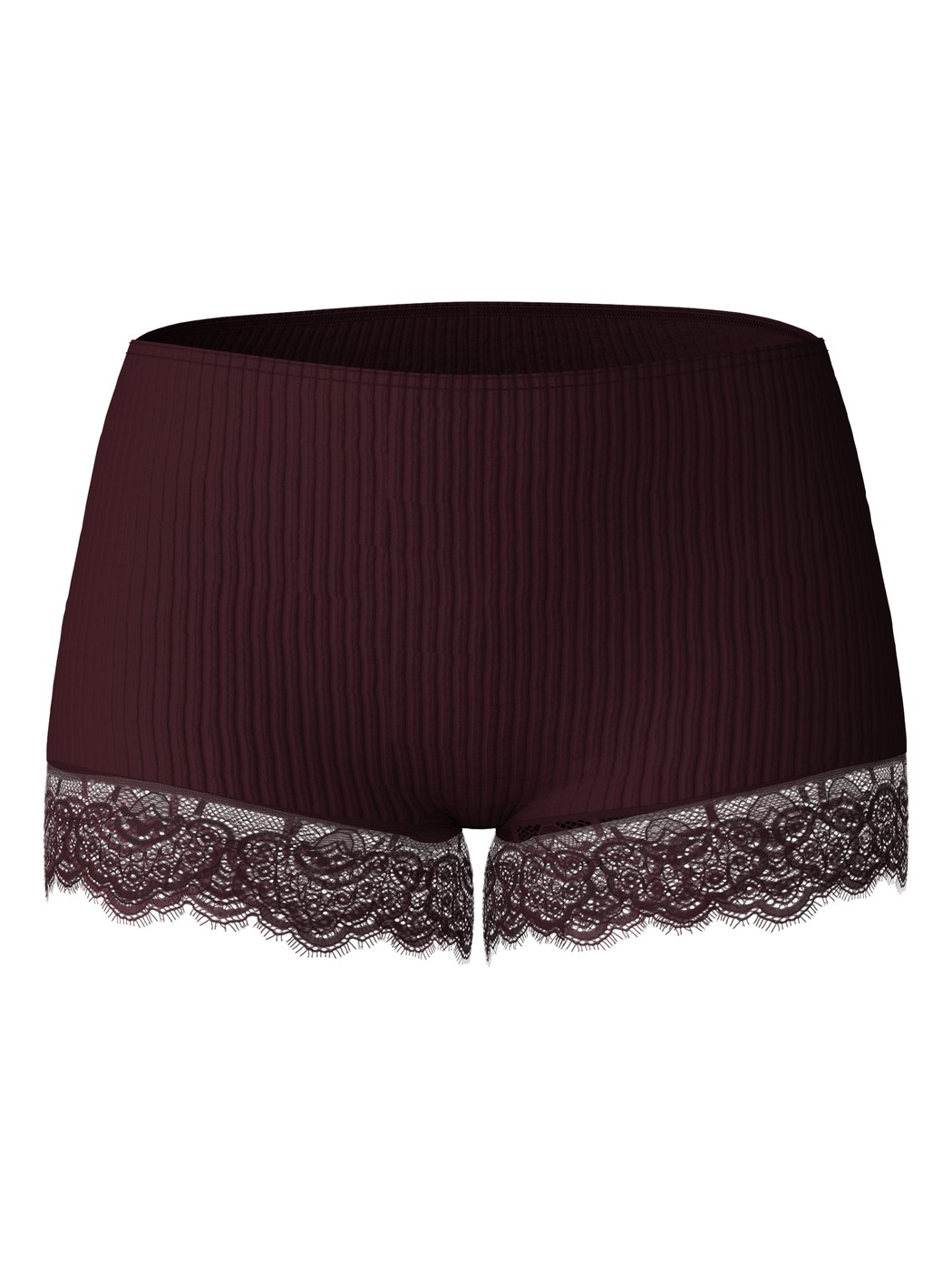 Damen - Panty, regular cut aus Wolle-Seide aus Wolle in Rot, Spitze aus Serie Silky Wool Joy von CALIDA