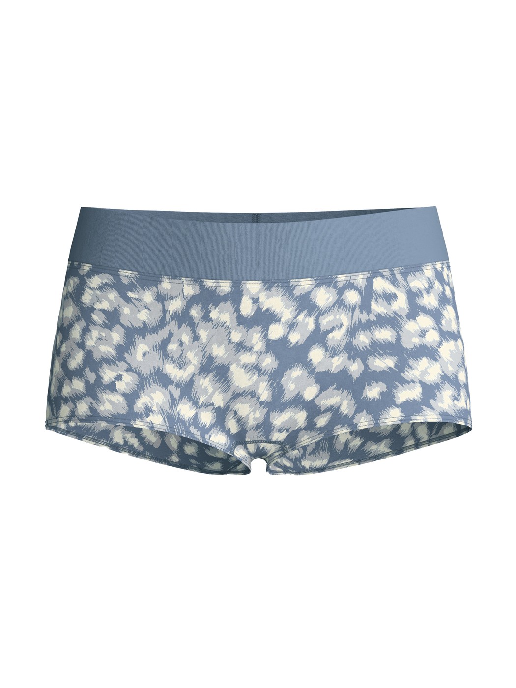 Women - Shorty regular cut made of Cotton in Grey, Patterned, from the Elastic Trend series by CALIDA