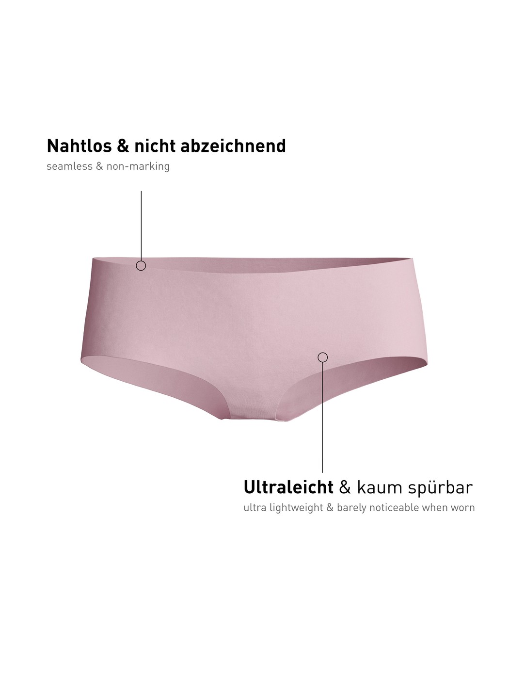 Women - Panty made of Modal in Purple, Unicoloured, from the Natural Skin series by CALIDA
