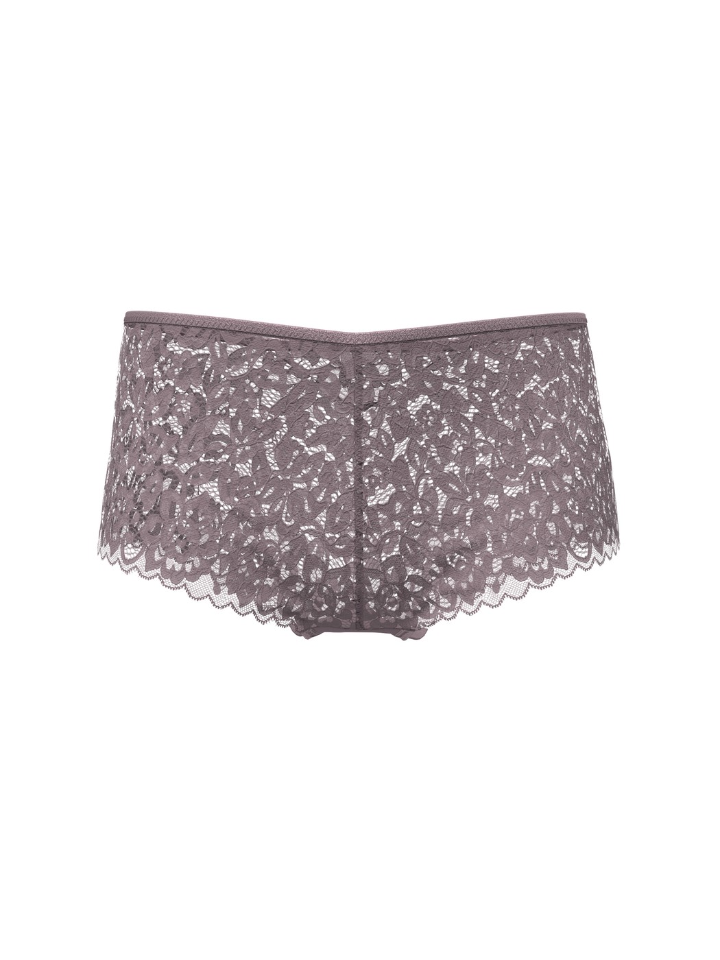 Femme - Panty taille haute en Polyamide de couleur Marron, Dentelle, de la série Natural Comfort Lace de CALIDA