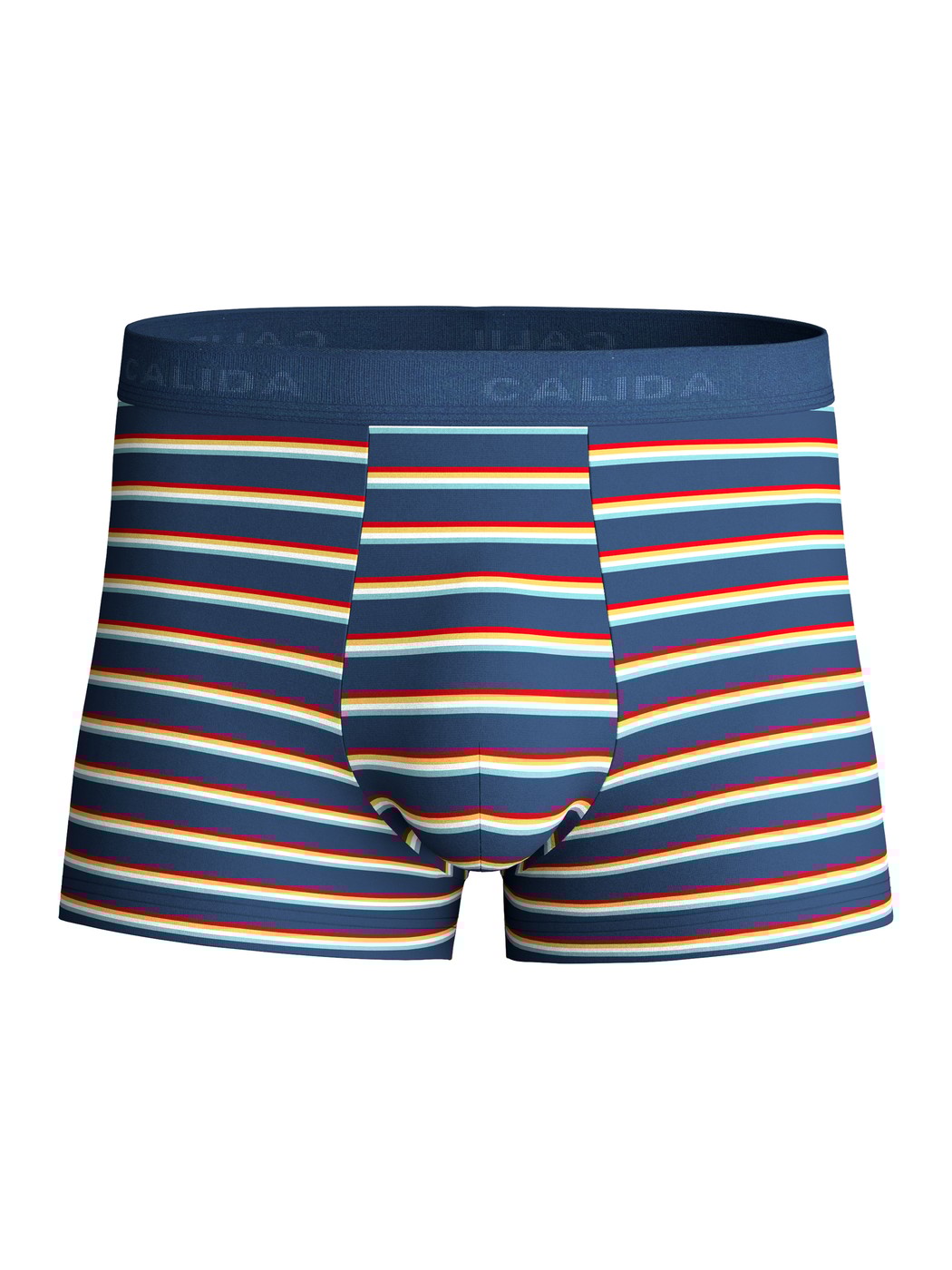 Homme - Boxer brief en Lyocell de couleur Bleu, Rayée, de la série Focus Trend de CALIDA