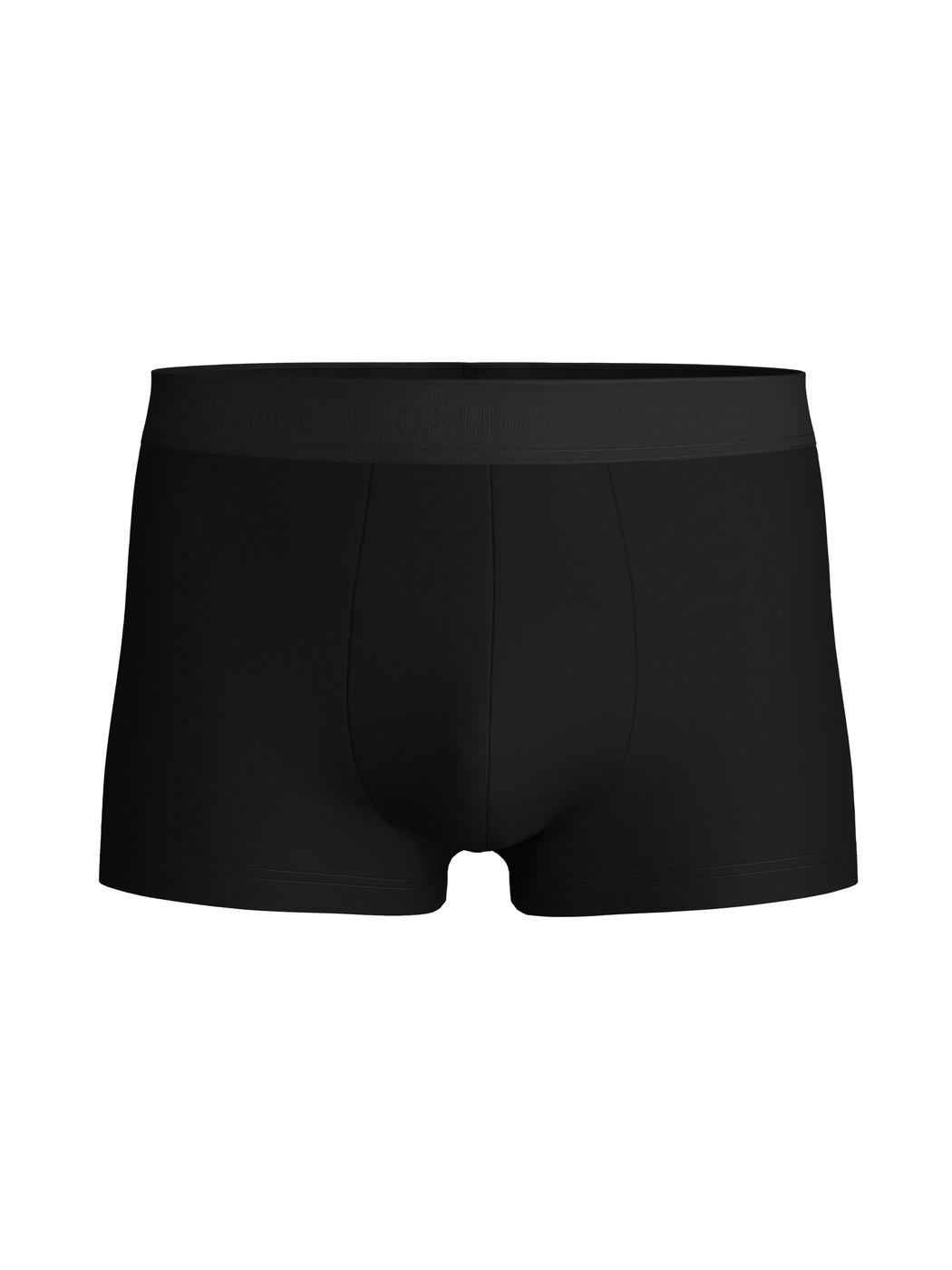 Men - Boxer brief made of Polyamide in Black, Unicoloured, from the Micro Stretch series by CALIDA