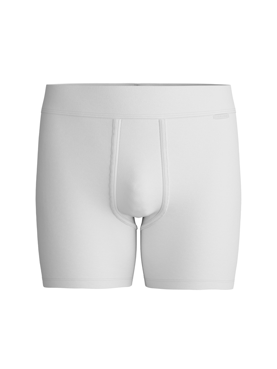 Men - Classic boxer brief with fly made of 100% Cotton in White, Unicoloured, from the Cotton 1:1 series by CALIDA