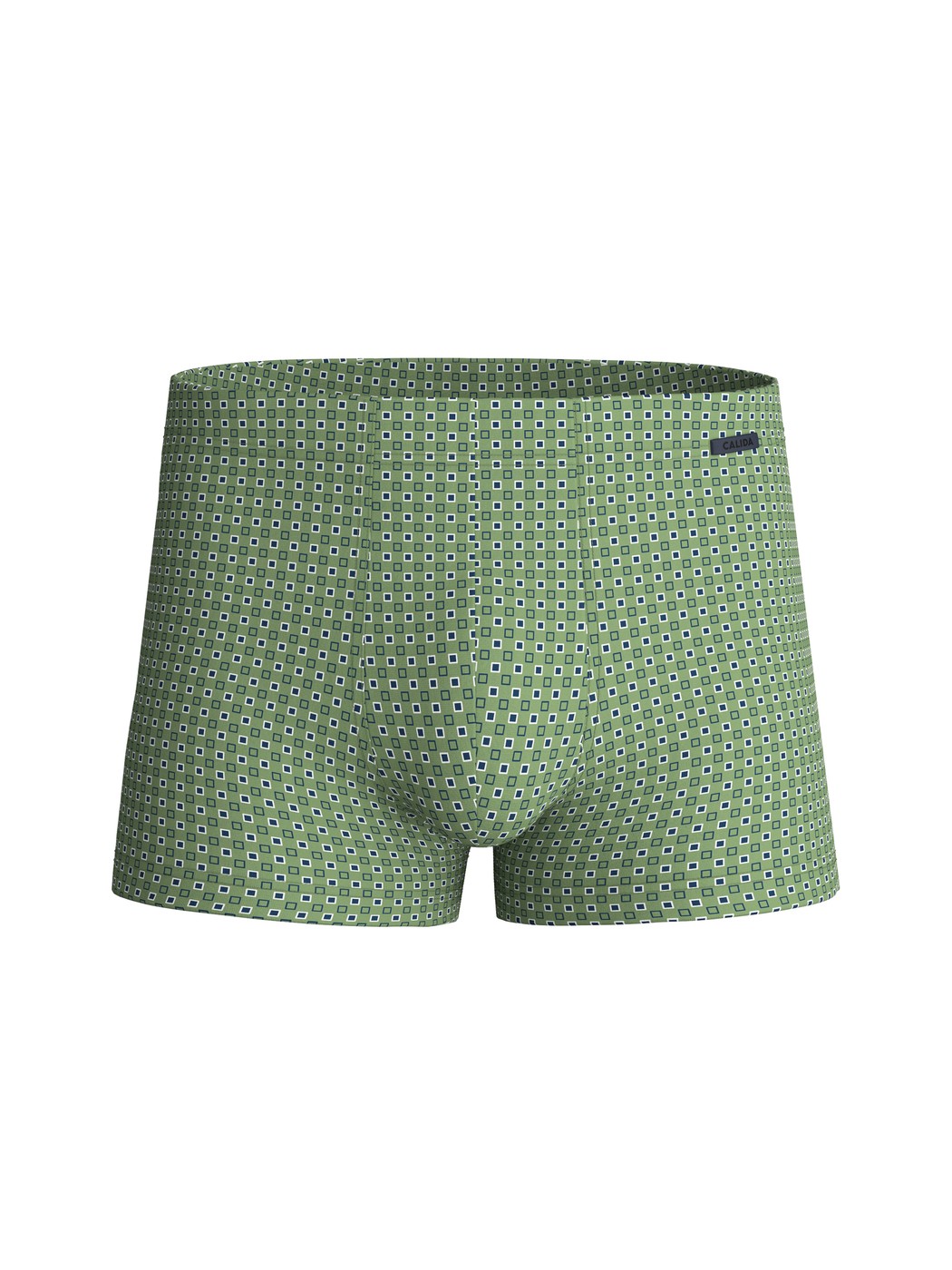 Homme - Boxer brief en Coton de couleur Vert, À motifs, de la série Daywear Xtra de CALIDA