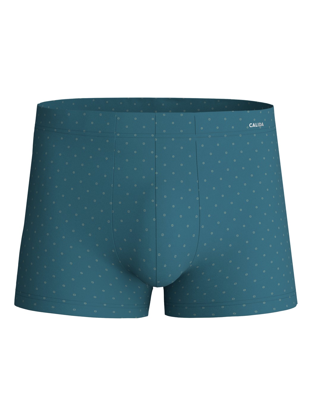 Uomo - Boxer brief in Cotone di colore Blu, Modello, della serie Cotton Code Design di CALIDA