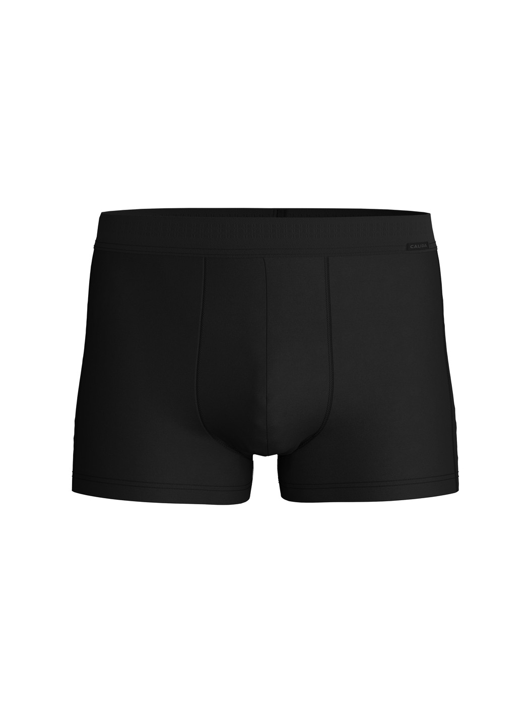 Men - Boxer brief made of Lyocell in Black, Unicoloured, from the Focus series by CALIDA