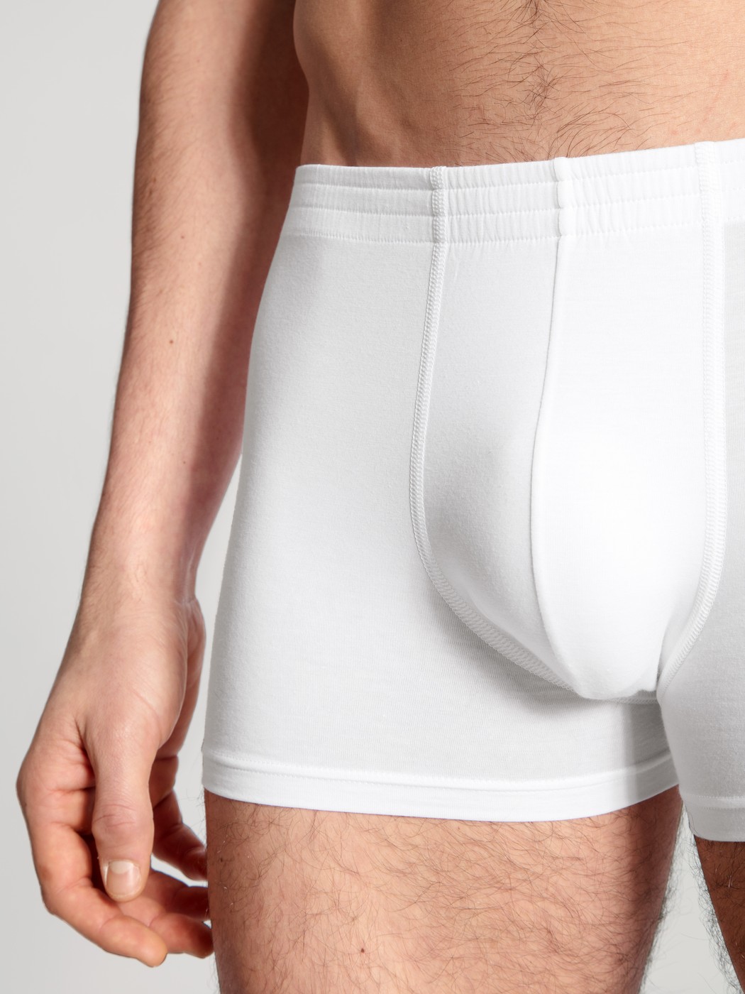 Boxer Brief mit stoffbezogenem Bund