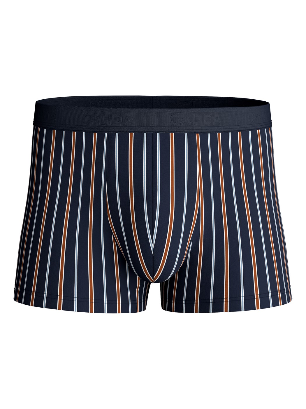 Homme - Boxer brief en Coton de couleur Orange, À motifs, de la série Grafic Cotton de CALIDA
