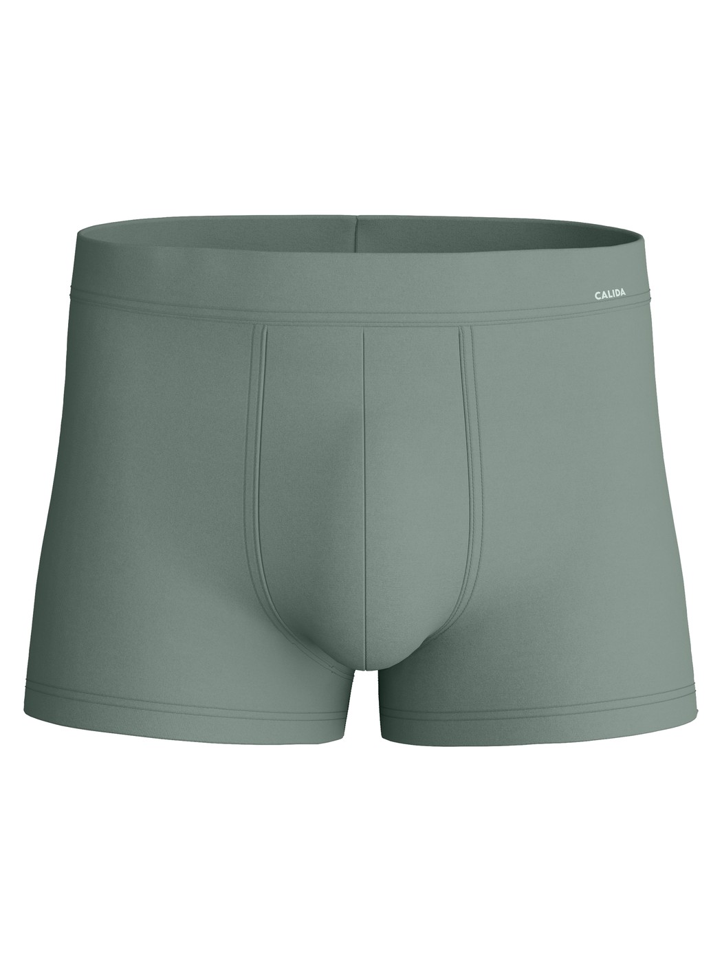 Herren - Boxer Brief mit Quick Dry Effekt aus Modal in Grün, Einfarbig aus Serie Balanced Day von CALIDA