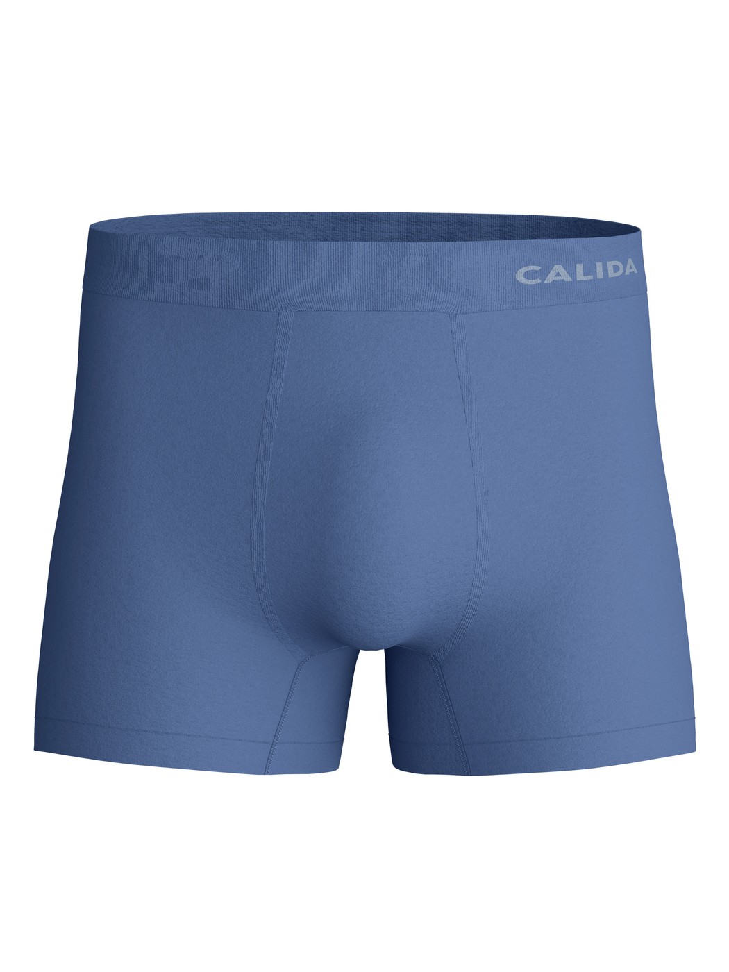 Uomo - Boxer brief in Modal di colore Blu, Tinta unita, della serie Seamless Natural di CALIDA