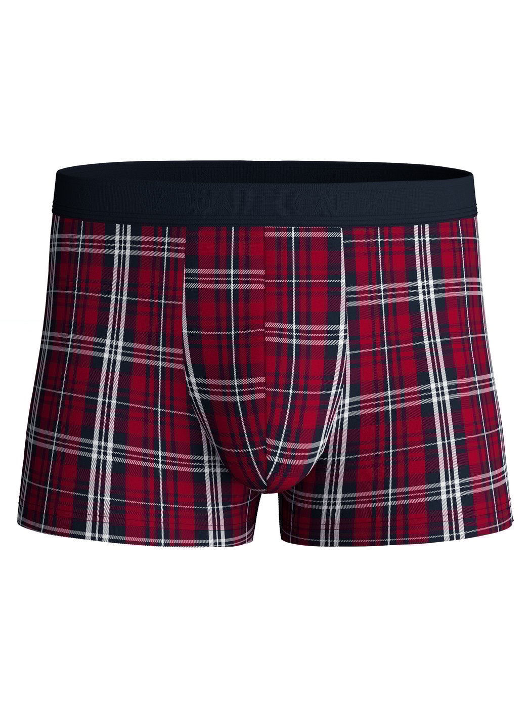 Men - Boxer brief made of Cotton in Red, Patterned, from the Family & Friends series by CALIDA
