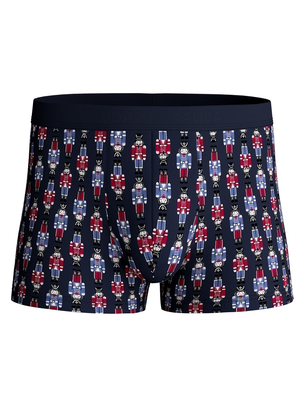 Men - Boxer brief made of Cotton in Blue, Patterned, from the Family & Friends series by CALIDA