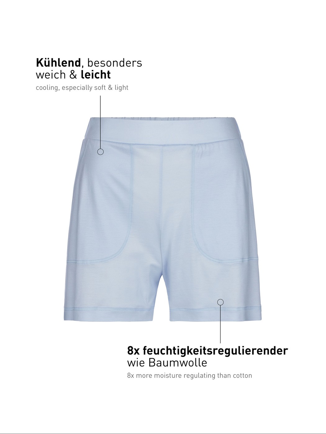 Kurze Pyjamahose