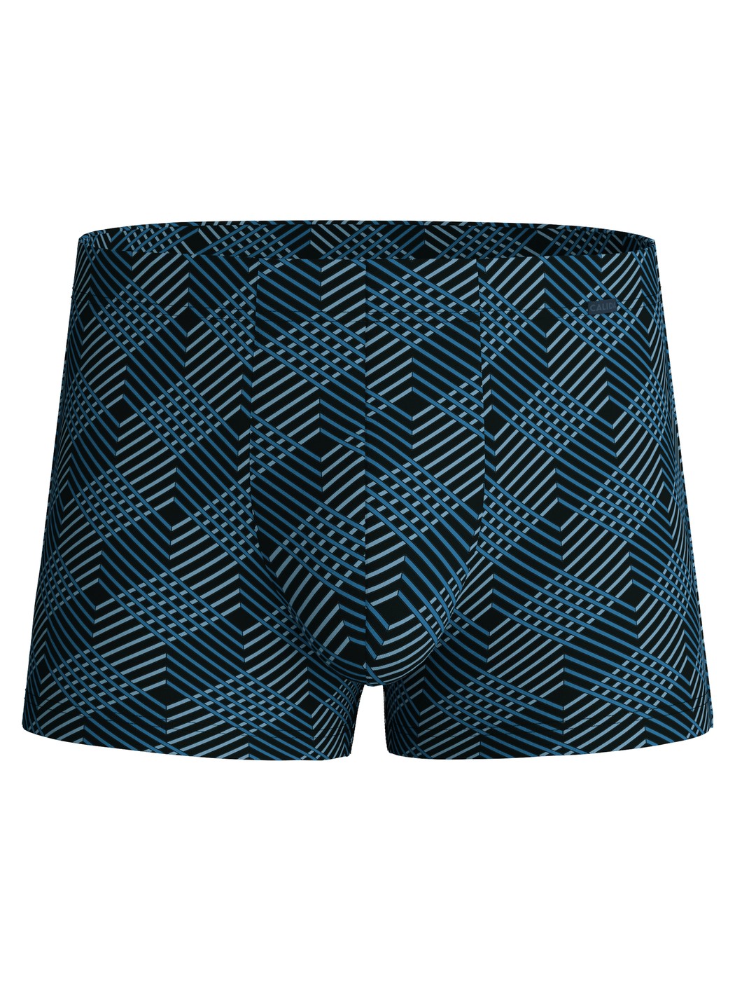 Men - Boxer brief made of Cotton in Black, Patterned, from the Grafic Cotton series by CALIDA